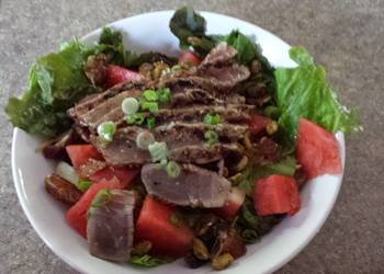 Popular Recipe Tropical Ahi Tuna Salad Most Delicious