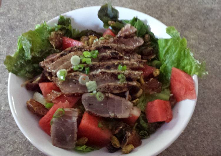 Steps to Make Award-winning Tropical Ahi Tuna Salad