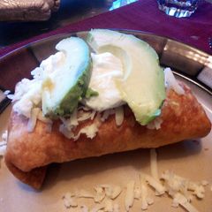 A picture of Chicken Chimichanga.