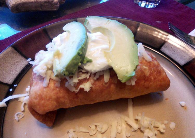 Steps to Make Ultimate Chicken Chimichanga