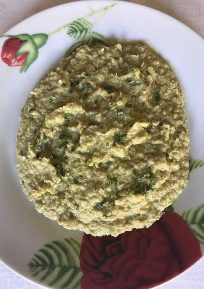 Una foto de Puré de habas