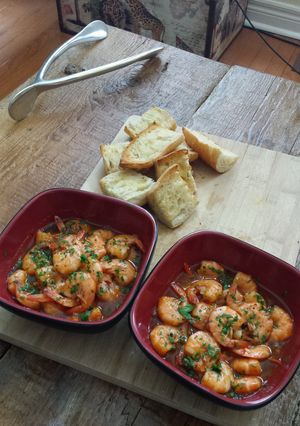 A picture of Portuguese Island Shrimp (Spicy).