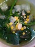 Sayur bening(bayam, blonceng,jagung muda) #BikinRamadan Berkesan