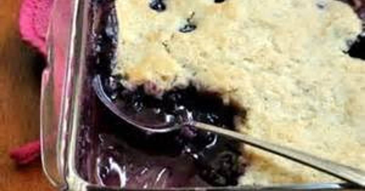 Blueberry Pudding Cake - A Family Feast®