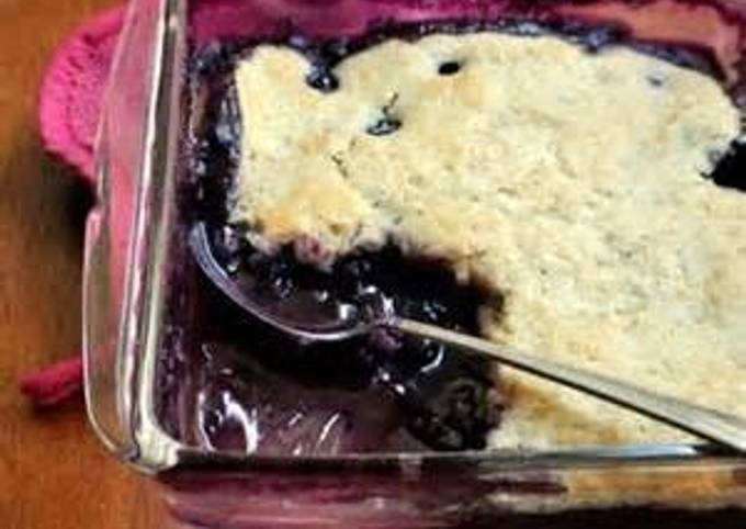 Blueberry Pudding Cake