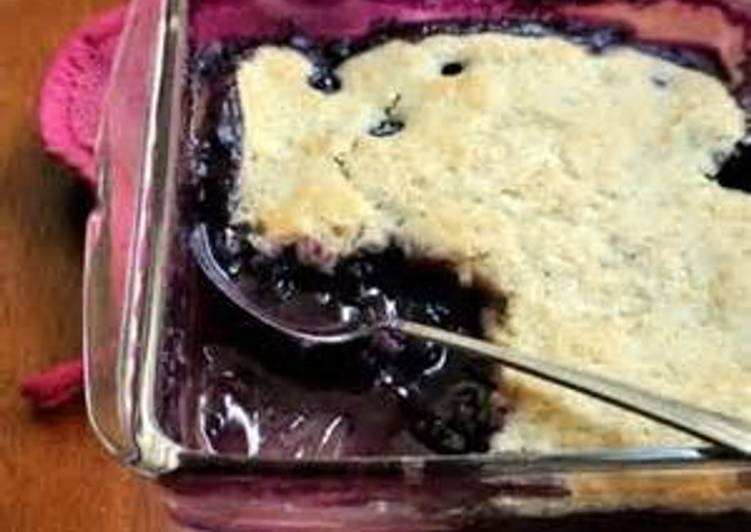 Blueberry Pudding Cake