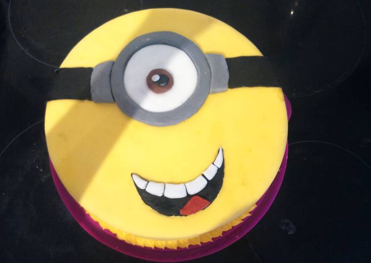 Easiest Way to Make Super Quick Homemade Minion cake