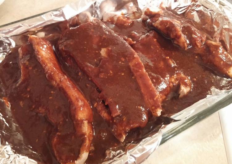 How to Prepare Any-night-of-the-week Plum Glazed Ribs