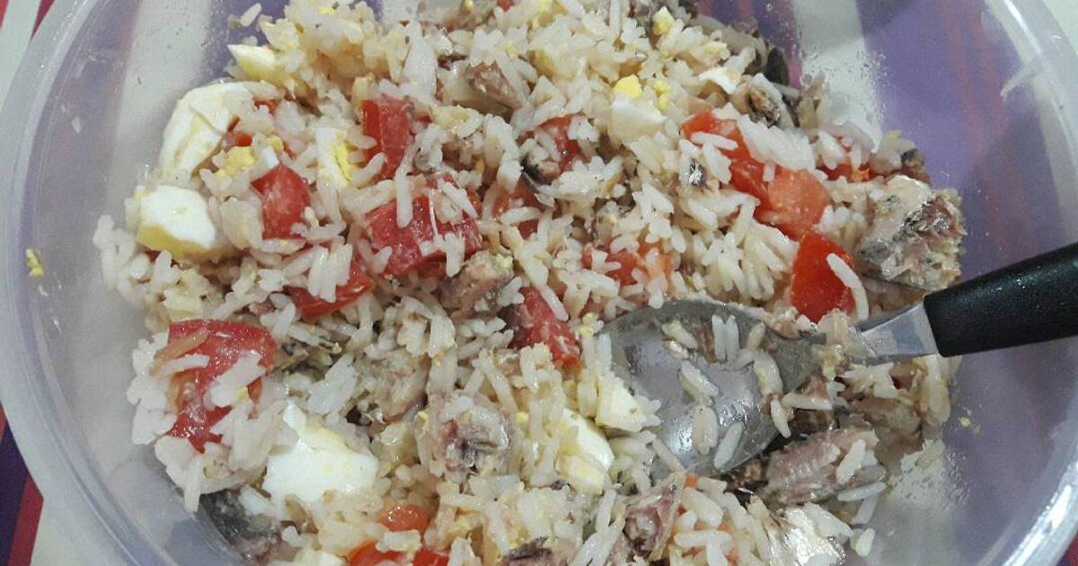 Arroz Primavera con Sardina Receta de Marianella Badr- Cookpad