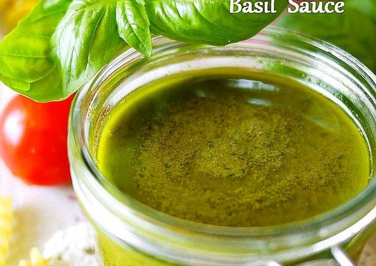 Easy Wanut Basil Pesto