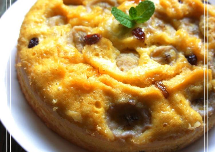 Recipe of Homemade 15-Minute Steamed Banana Cake With Pancake Mix (For Mother&#39;s Day)