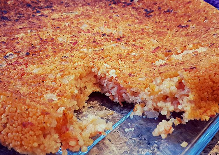 Recipe: Perfect Crunchy tomato couscous