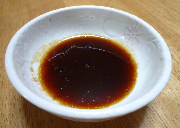 Recipe of Homemade Homemade Yakitori Sauce