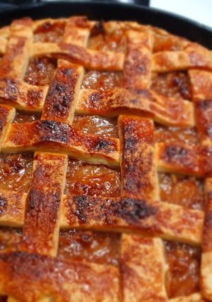 صورة لوصفة فطيرة التفاح 🥧🥧
