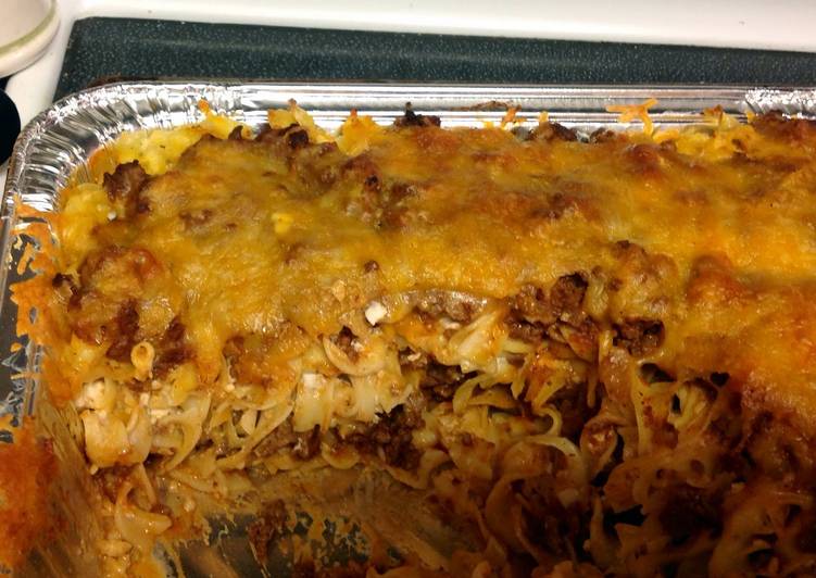 Easiest Way to Make Ultimate Sour Cream Noodle Bake