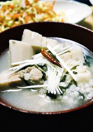 A picture of Juicy Samgyetang-Style Salted Pork (perfect even for gukbap).