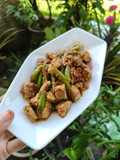 Kacang Buncis Dan Tempe Tumis Belacan