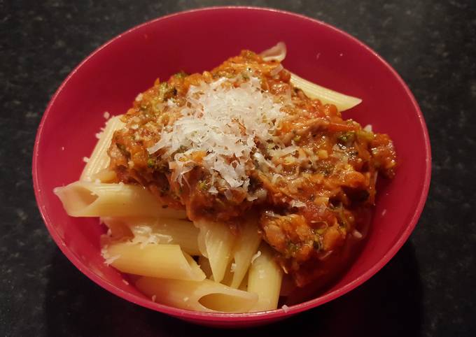 Tuna Brocolli Pasta