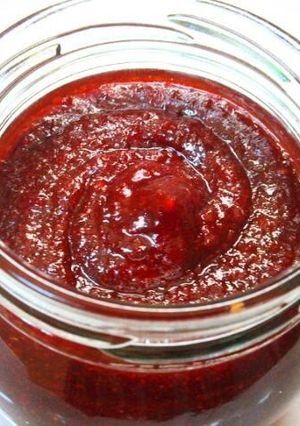 A picture of Homemade Gochujang for Bibimbap.