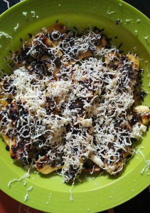 Foto resep Pisang Bakar Coklat Keju