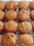 Multi Seeds Choco Almond Banana Mini Muffins