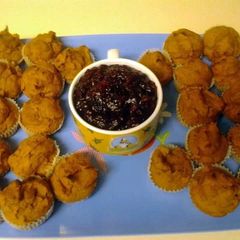 A picture of 2 Ingredient Muffins.
