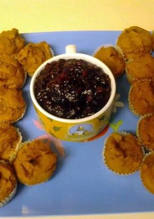 A picture of 2 Ingredient Muffins.