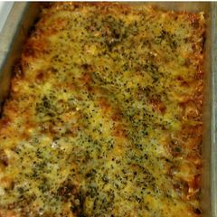 A picture of Bay's Lasagna.