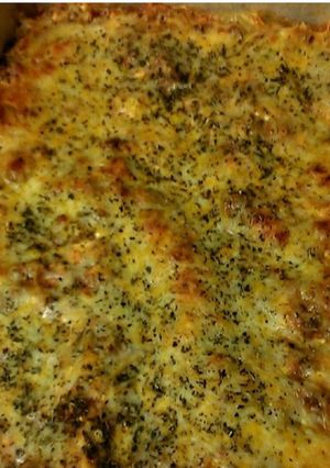 A picture of Bay's Lasagna.