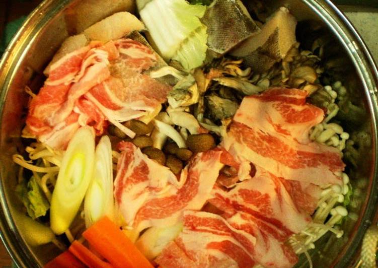 Step-by-Step Guide to Prepare Favorite Easy Anything Goes Steam-Cooked Hot Pot