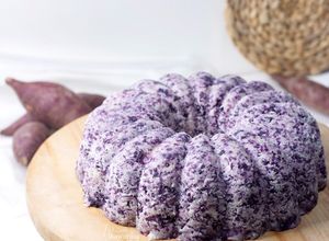 Foto resep Kue Sengkulun Ubi Ungu