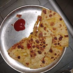A picture of Mooli Ka Paratha.