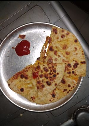 A picture of Mooli Ka Paratha.