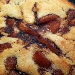 A picture of Apple Spiced Cobbler.