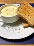 Sup Cream Asparagus (Spargelcremesuppe)