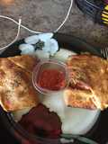 Crescent Roll Pizza Sandwich