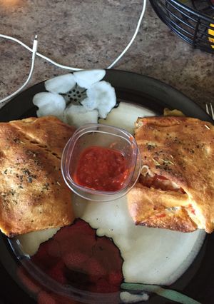 A picture of Crescent Roll Pizza Sandwich.