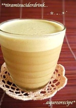 A picture of A Refreshing Tiramisu Drink.
