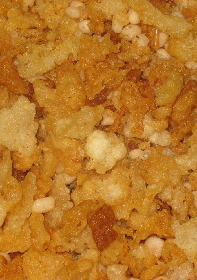 A picture of Tempura Crumbs with Dried Shrimp.
