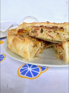 Foto de Quiche de Frango e Cogumelos