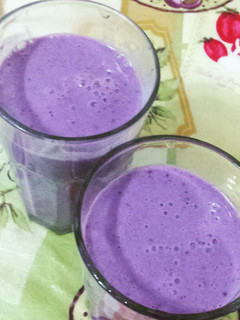 A picture of Blackberry smoothie.