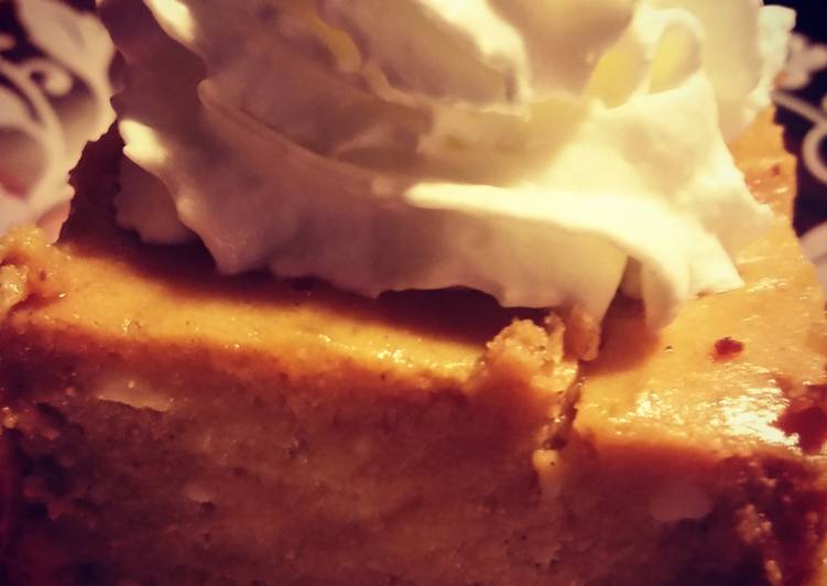 Recipe of Ultimate Pumpkin Ricotta Cheesecake