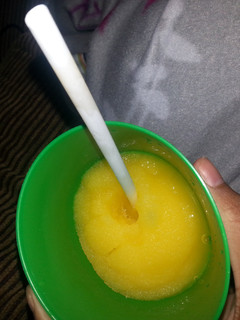 A picture of Peach mango.