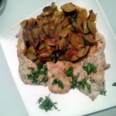 A picture of Zucchini Chicken.