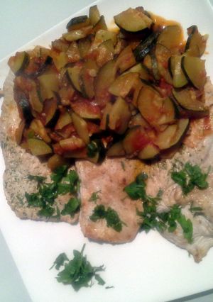 A picture of Zucchini Chicken.