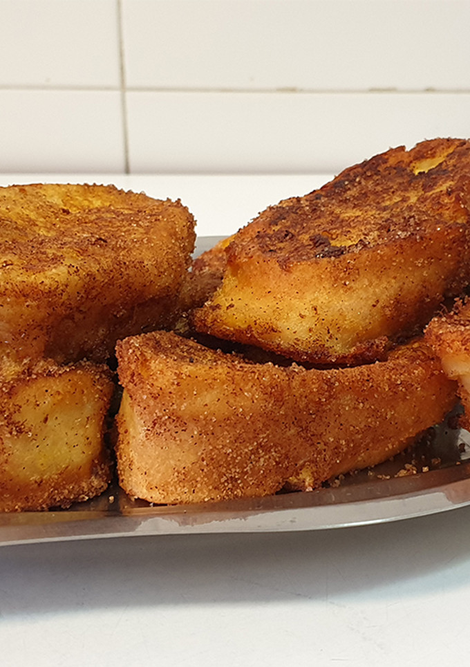 Una foto de Torrijas tradicionales caseras