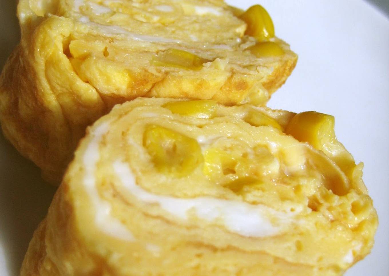 Corn and Egg Omelette