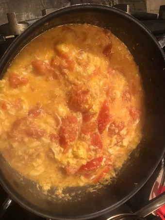 Easy Ways Make Recipes Fried Tomato with eggs the Delicious Perfect.
