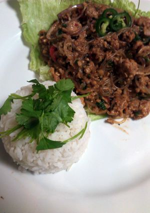 A picture of Thai Larb Gai.