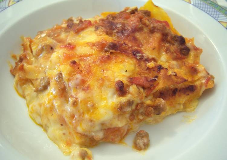 Recipe of Speedy Italian Mamma&#39;s Lasagna